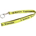 Yellow Tennis Lanyard