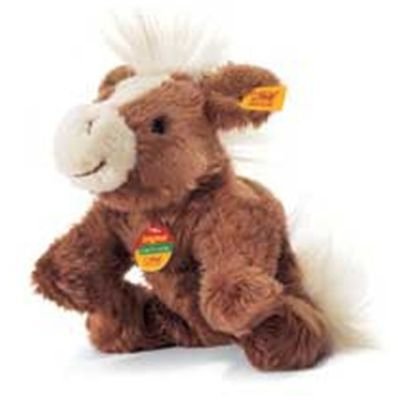 Steiff 110610 - Pony braun liegend