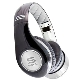 Soul by Ludacris SL300WBC High Definition Noise Canceling Headphones with Apple (Black/White)