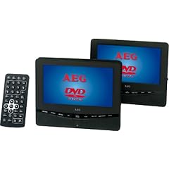 AEG DVD 4549 Tragbare DVD Player (17,8 cm (7 Zoll) LC-Display, Kartenslot, USB 2.0) schwarz