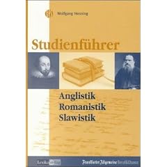 Studienf�hrer, Anglistik/Amerikanistik, Romanistik, Slawistik