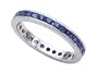 1.25 cttw Karina B(tm) Genuine Sapphire Eternity Band LIFETIME WARRANTY