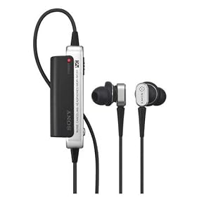 Sony MDR NC22 - Headphones ( in-ear ear-bud ) - active noise canceling - black