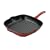Chasseur Cast Iron 26cm Square Grill Pan Chilli Red