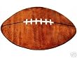 Football Shaped Kids Rug - 28" x 45"