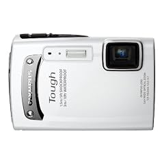 Olympus Tough TG-310 Digitalkamera (14 Megapixel, 3,6-fach opt, Zoom, 6,9 cm (2,7 Zoll) Display, bildstabilisiert, 3m wasserdicht, 1,5m sto�fest) wei�