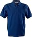 Slazenger Polo Hemd Poloshirt aus 100 % Baumwolle für Freizeit, Tennis oder Golf in Dunkelblau, Grösse S