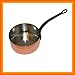 Authentic French COPPER SAUCEPAN (pan/pot/casserole) - 20 cm = 8