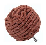3 75mm Abrasive Non Woven Scotch Type Brite Polishing Abrasive Ball 80 Grit
