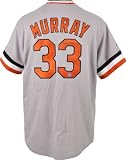 Eddie Murray Autographed Jersey | Details: Baltimore Orioles, Grey Throwback Cooperstown Collection