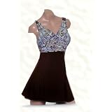 It Figures Slender Thighs Collection Hullabaloo Swimdress Swimsuit