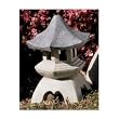 Pagoda Lantern statue home asian oriental sculpture Med (the digital angel)
