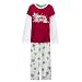 Girls' Xhilaration� Hoppy Holiday 2-pc. Pajama Set - Red Image