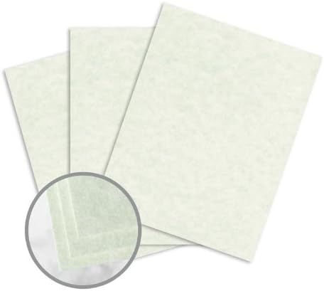 Astroparche Celadon Paper - 8 1/2 x 11 in 60 lb Text Vellum 30% Recycled 500 per Ream