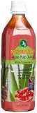 J1 Aloe Pulp Juice Pomegranate, 16.9-Ounce Bottles (Pack of 12)
