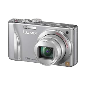 Panasonic DMC-TZ25EG-S Digitalkamera (12 Megapixel, 16-fach opt. Zoom, 7,6 cm (3 Zoll) Display, bildstabilisiert) silber