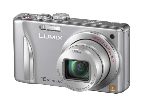 Panasonic DMC-TZ25EG-S Digitalkamera (12 Megapixel, 16-fach opt. Zoom, 7,6 cm (3 Zoll) Display, bildstabilisiert) silber