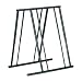 Allen Lightweight Folding 4-Bike Parking Rack