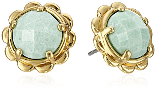 kate spade new york Scalloped-Edge Stud Earrings