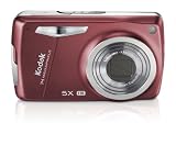 Kodak EasyShare M575 Digital Camera - Red (14MP, 5x Optical Zoom) 3.0 inch LCD