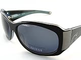 Guess - New GUESS GU 6229 BLK-3 Sunglasses 60-14-115 Grey Lens & Black W/Metal Dot Frame