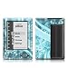 Flores Agua Design Protective Decal Skin Sticker for Ectaco jetBook Lite E-Book Reader