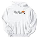 Sweatshirt White Elegant Flag " Ohrid " Macedonia City