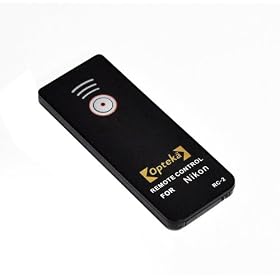 Opteka RC-2 Wireless Remote Control for Nikon D40, D40x, D50, D60, D70, D70s, D80, D90, D3000, & D5000 Digital SLR Camera (Nikon ML-L3 Replacement)