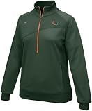 2008 Green Women's Nikefit 1/4 Zip Jacket