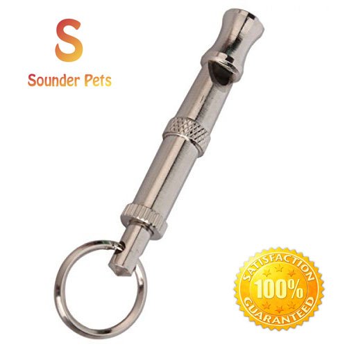 Dog Whistle That Helps Train with Ultrasonic Sound - Best Dog Training Whistle - Great for All Dogs - Pet Whistle Training Guide Available - Dependable Training Tool with Adjustable Frequency - Best Product for Animal Control - Train to Obey Every Co