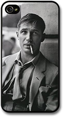 Tom Hardy Wall Black &amp; White Cigarette case for iPhone 4 4S