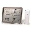 AcuRite 75077 Wireless Weather Forecaster with Remote Sensor and Atomic Clock