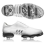 Adidas 2007 Men's Tour Metal II Golf Shoes - Running White / Metallic Silver - 738079