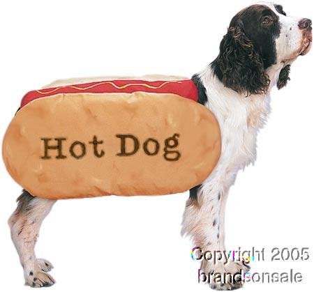 Pet Hot Dog Dog Halloween Costume For Medium 