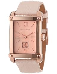 Vince Camuto Womens VC/5010RGPK Leather Rosegold-Tone Blush Stingray Strap Watch