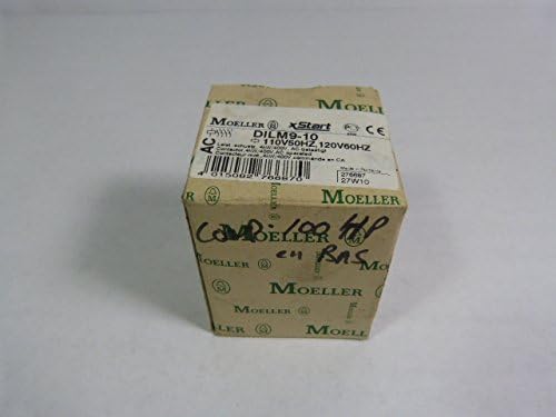 Klockner Moeller DILM9-10-110V/50Hz-120V/60Hz Contactor 9Amp 3Pole