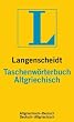 Langenscheidt Taschenw�rterbuch Altgriechisch