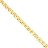 14k Gold 5.5mm Silky Herringbone Chain