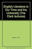 English literature in our time & the university