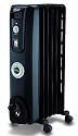 DeLonghi EW7707CB Oil-Filled Portable Radiator with ComforTemp Technology, Black