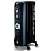 DeLonghi EW7707CB Oil-Filled Portable Radiator with ComforTemp Technology, Black