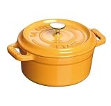 Staub Mini Round .25 Quart Cocotte, Yellow
