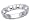 1.25 cts Round Diamonds Band in 18k White Gold Size 4 LIFETIME WARRANTEE