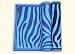 Sporting Goods : Wai Lana Extra Thick Zebra Blue/Black Pilates & Yoga Mat