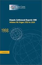 Dispute Settlement Reports 1998: Volume 7, Pages 2753-3324: Pages 2753-3324 Vol 7 (World Trade Organization Dispute Settlement Reports)