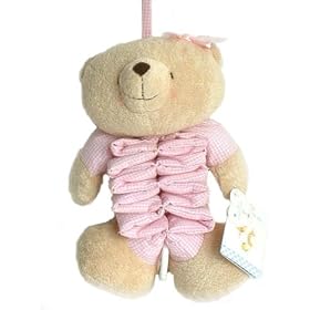 Forever Friends Musical Bear Pink FV021350P Rainbow Designs