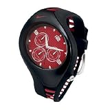 Nike Triax Swift 3i Analog Watch - Black/Sport Red/Carbon - WR0091-003