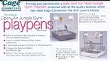 Bird Playpen G88-WH White (Blue Ribbon)