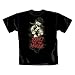 Girl And Skull - T-Shirt Black (L)