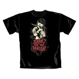 Girl And Skull - T-Shirt Black (L)